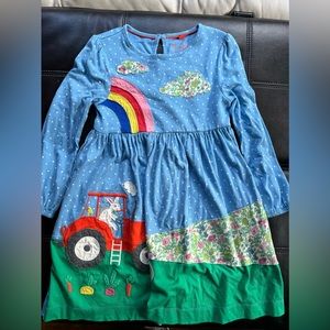 Girls Easter mini Biden dress. Size 6/7